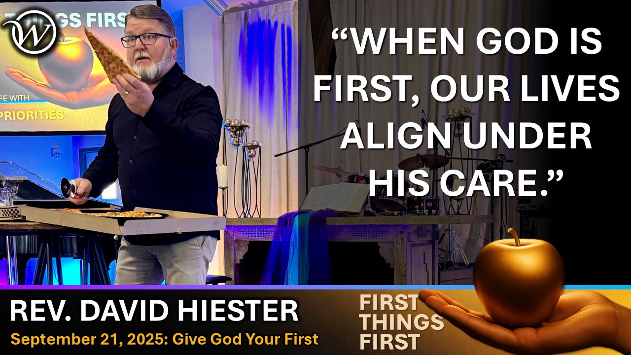 Give god your first, not your leftovers